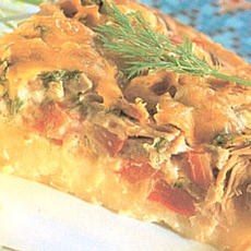 Recept: Kaas-tonijnquiche Recept: Kaas-tonijnquiche