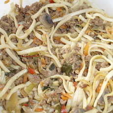 Recept: Bami met gehakt