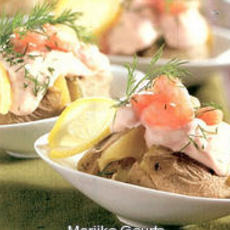 Recept: Aardappel gevuld met garnalen