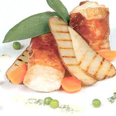 Recept: Zeewolffilet met gekruid livarspek en een petersel