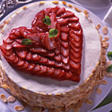 Recept: Aardbeien roomhart Recept: Aardbeien roomhart
