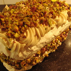 Recept: Hazelnootschuimtaart Recept: Hazelnootschuimtaart
