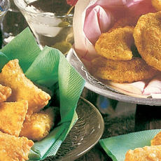 Recept: Gefrituurde cocktailhapjes Recept: Gefrituurde cocktailhapjes