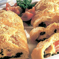 Recept: Broodrollen met groentevulling Recept: Broodrollen met groentevulling