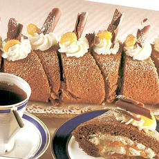 Recept: Chocoladerol met mandarijnen Recept: Chocoladerol met mandarijnen