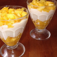 Recept: griesmeel-mango (d)roomtoetje