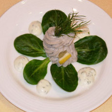 Recept: Forelpaté met bieslooksaus Recept: Forelpaté met bieslooksaus