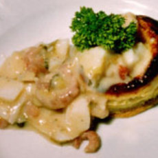 Recept: Pasteitje met garnalen en sint jacobsschelpen