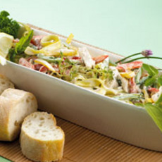Recept: Pastasalade met kip Recept: Pastasalade met kip