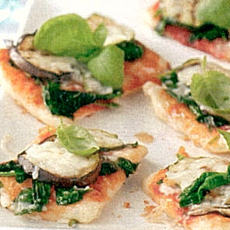 Recept: Minipizza met gegrilde groenten