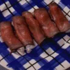 Recept: gevulde rosbiefrolletjes