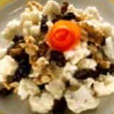 Recept: Bloemkool met spek, appel en hazelnoten