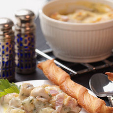 Recept: Ouderwetse kippenragout in vuurvaste bakjes