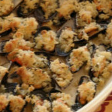Recept: Mosselen met knoflookboter
