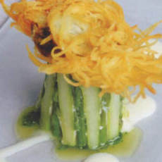 Recept: Chartreuse van zalm en asperges Recept: Chartreuse van zalm en asperges