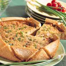 Recept: Hartige broodtaart met kip Recept: Hartige broodtaart met kip