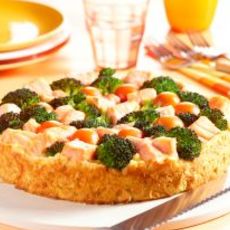 Recept: Hartige broodtaart met zalm en broccoli Recept: Hartige broodtaart met zalm en broccoli