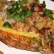 Recept: Rijst in ananas Recept: Rijst in ananas