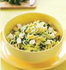 Recept: Spirelli met courgette en munt