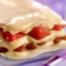 Recept: Zoete lasagne met aardbeien