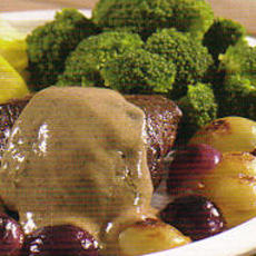 Recept: Hertenmedaillons met druiven