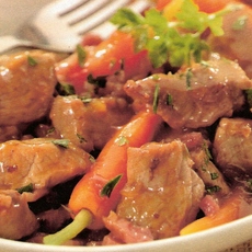 Recept: Kalfragout zoetzuur