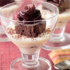Recept: Trifle met chocoladecake Recept: Trifle met chocoladecake