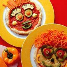 Recept: Pizzagezichtjes