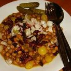 Recept: Kapucijners met zoetzure piccalillysaus
