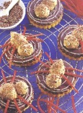 Recept: Halloweenspinnen Recept: Halloweenspinnen