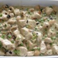 Recept: Kipfilet  in een gorgonzolaroomsaus met geroosterd