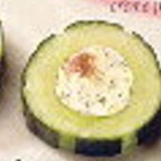 Recept: Komkommerhapjes met monchoucr�me