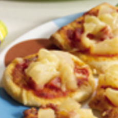Recept: Pizzafiguren met ham en ananas