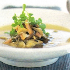 Recept: Consomm� met paddenstoelen