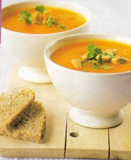 Recept: Wortelvelout� met noten