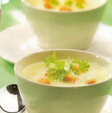 Recept: Prei-aardappelsoep met saffraan