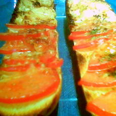 Recept: Pizzabaget met tomaten en Hollandse Goudakaas