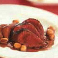 Recept: Kangoeroefilet met mangosaus