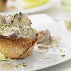 Recept: Broodbakje met paddenstoelenragout