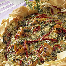 Recept: Hartige zalmtaart