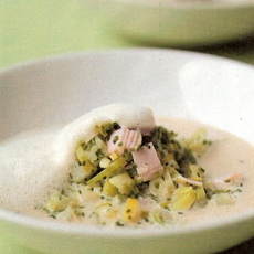Recept: Aardappelsoep met ham en prei