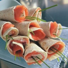 Recept: Zalmtortilla