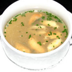 Recept: Heldere mosselsoep