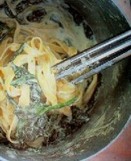 Recept: Jamie's Tagliatelle met spinazie, mascarpone etc Recept: Jamie's Tagliatelle met spinazie, mascarpone etc