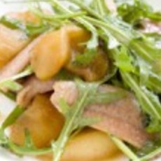 Recept: Paling met gebakken appels en stroopsaus