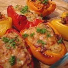 Recept: Gevulde paprika met krab
