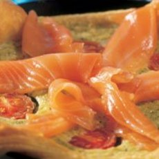 Recept: Noorse zalmquiche
