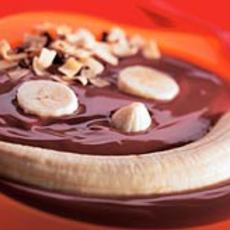 Recept: Chocolade toetje met banaan