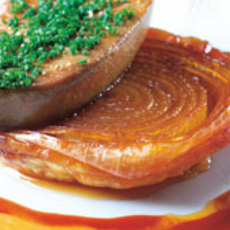 Recept: Omgekeerde uientaartjes met ganzenlever