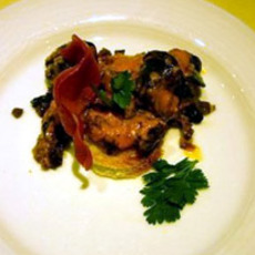 Recept: Gestoofde escargots op duxelles van paddestoelen